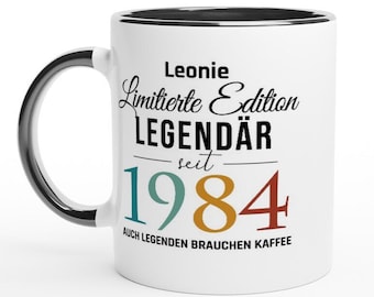 Geburtstagsgeschenk 40 Jahre Mann Frau I 40 Geburtstag personalisiert I Tasse 40 Geburtstag personalisierbar I Geschenk 40 Geburtstag Mann