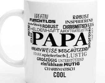 Papa mok - cadeau voor Vaderdag, verjaardagscadeau voor papa verjaardag - koffiekopje beste papa