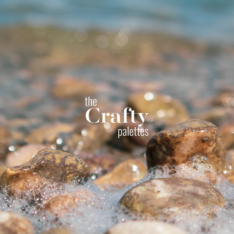 Printable Photo Rocks in the Water Bubbles Lake Side Summer Photography ...