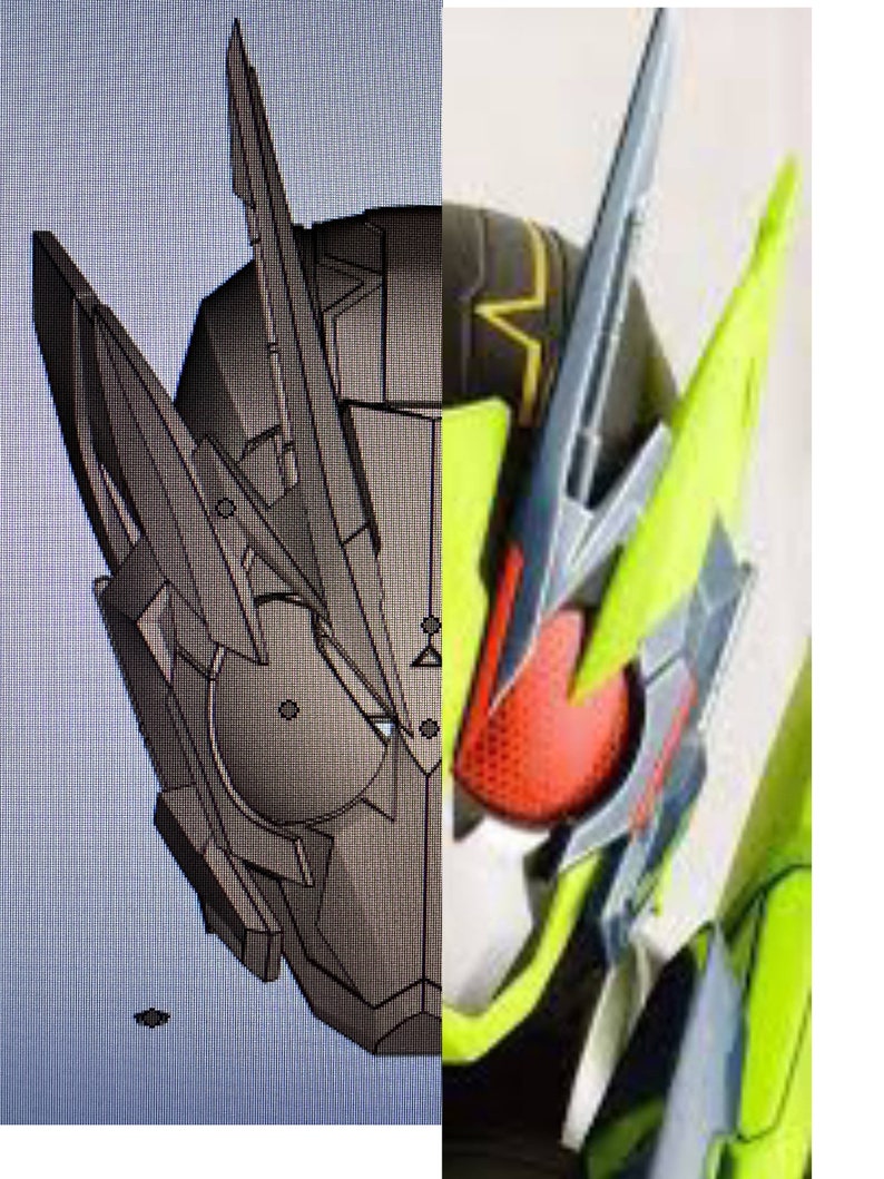 Kamen Rider Zeroone Assualt Hopper 3d Print STL Files - Etsy
