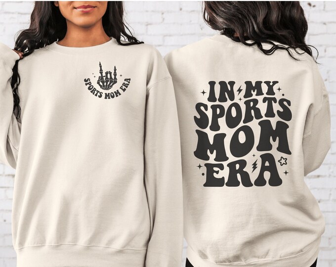 Sports Mom Crewneck Sweatshirt