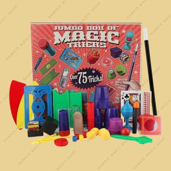 Jumbo Magic Set Box for Children Aged 6 Magic Play Toy for 