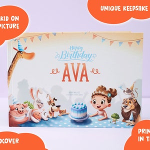 Personalized Birthday Book With Hardcover - Happy Birthday! - the Best ...