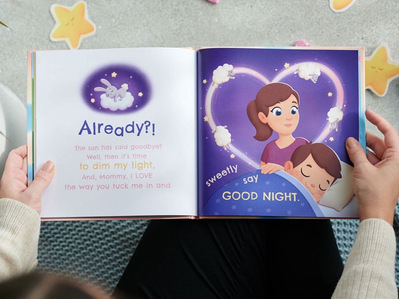 A story about bedtime is in this best gift idea for Mom for Mother's Day