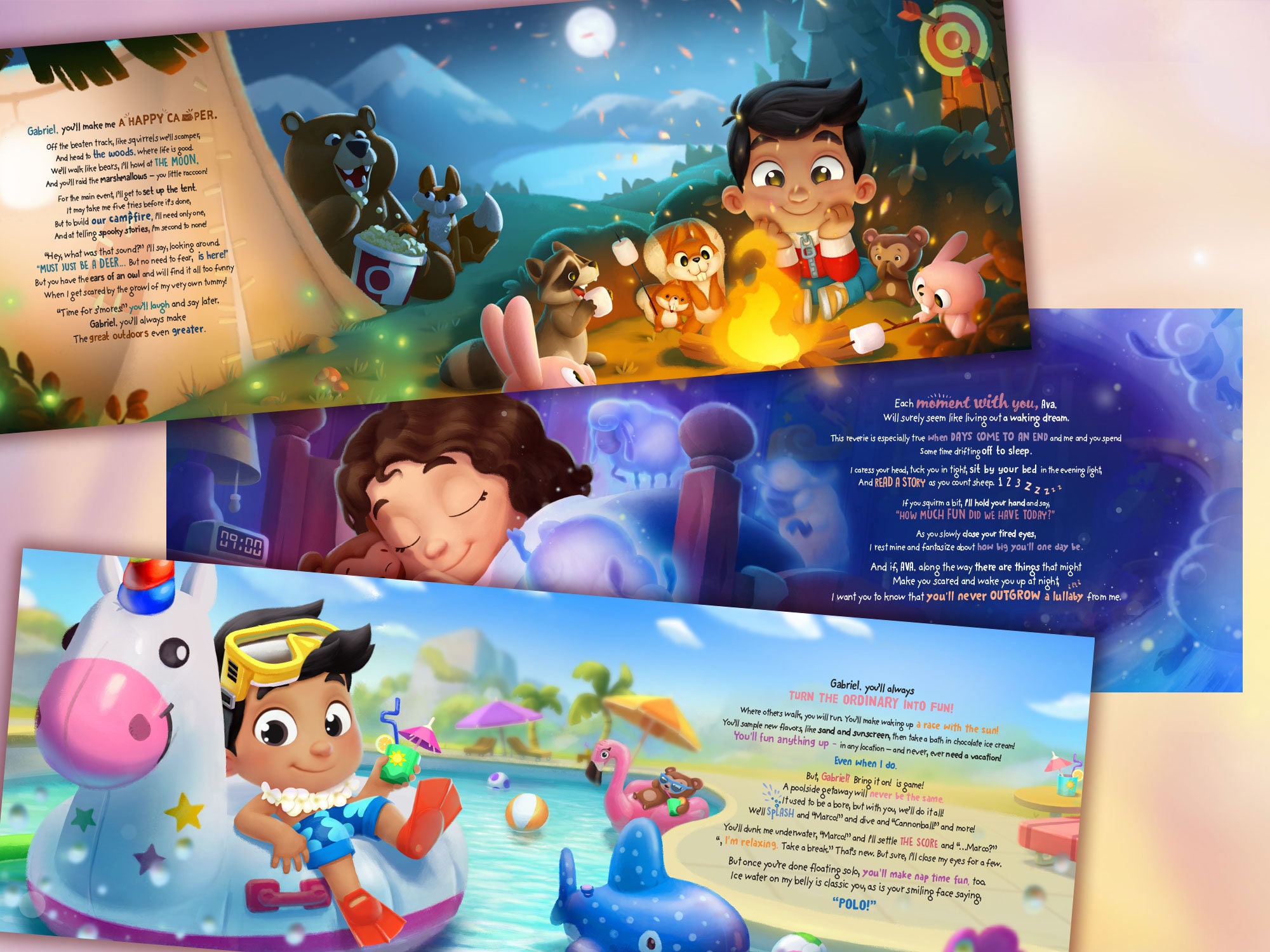 Personalized Book for Dad 1 Kid Always My Baby A Father's Day Gift