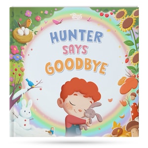 Personalized book - Grieving book - A book that explains the loss of a loved one (parent, friend, animal...) to kids - Hooray Heroes