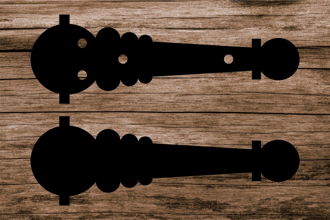 Hinge Art , Door Hinge , Barn Door Hinges , Svg Dxf Ai Jpg Cdr, Digital