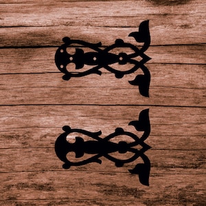 Hinge Art, Door Hinge, Barn Door Hinges, Garage hinge, svg, dxf, ai, jpg, cdr, Digital Download