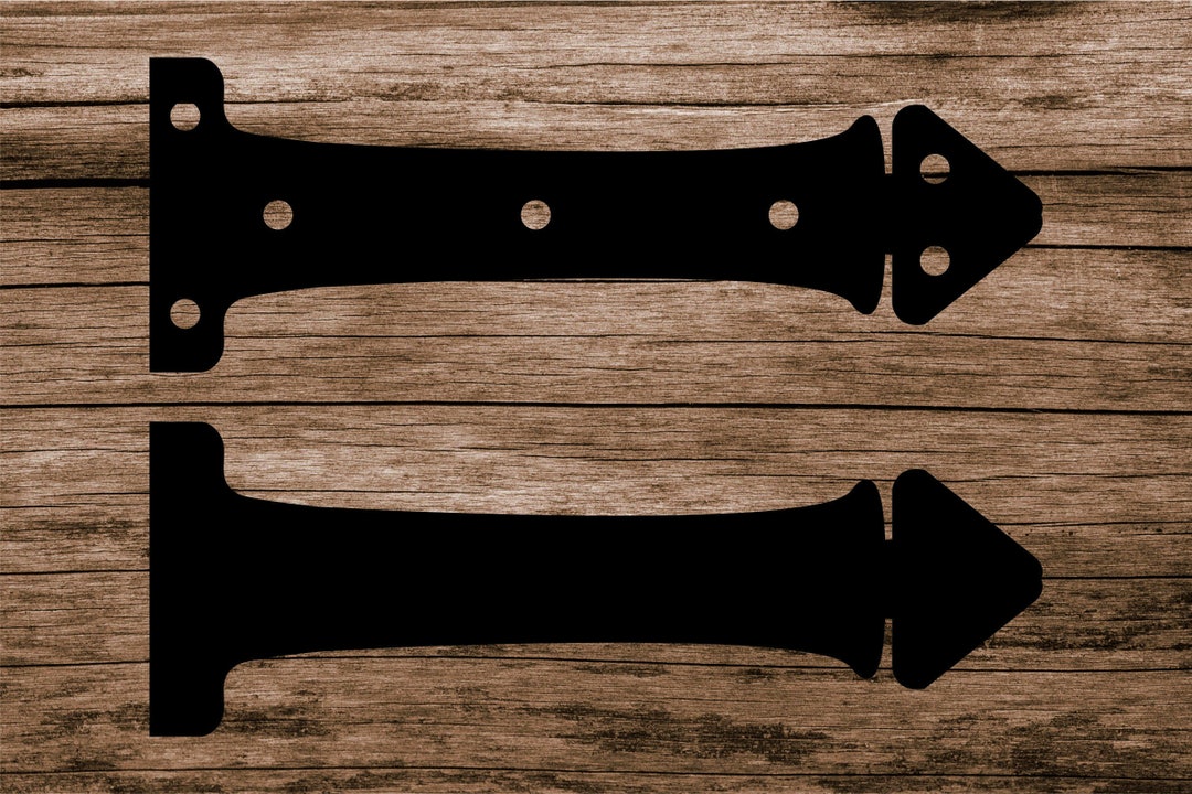 Hinge Art , Door Hinge , Barn Door Hinges , Svg Dxf Ai Jpg Cdr, Digital