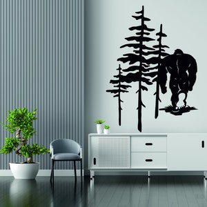 Sasquatch, Yeti, Big Foot Svg, Pnw, Sasquatch, Yeti Svg, Foot, Svg, Big foot , Silhouette, Decal, Vinyl, Circut, Sticker, Svg, Dxf, Png,Cdr