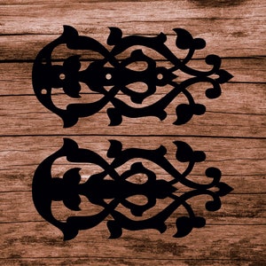 Hinge Art, Door Hinge, Barn Door Hinges, Garage hinge, svg, dxf, ai, jpg, cdr, Digital Download