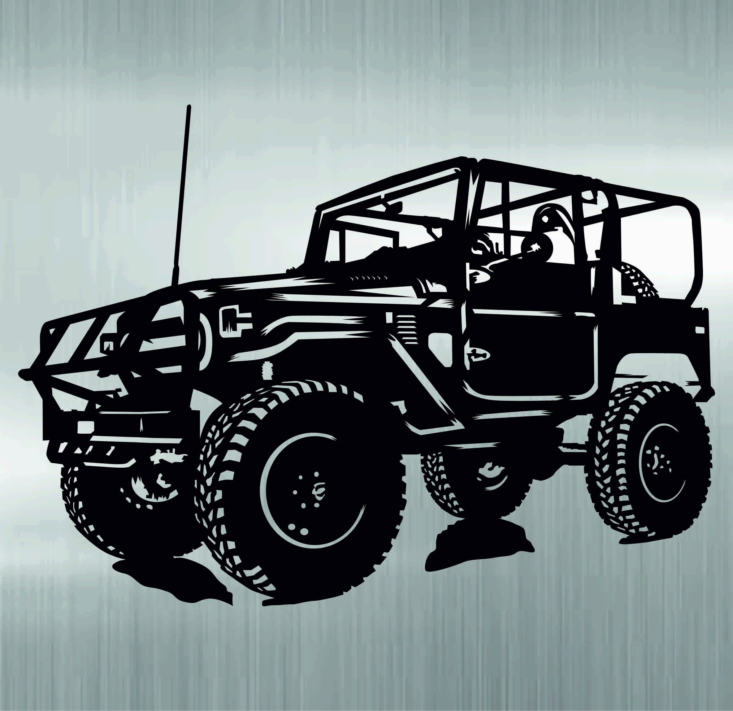 FJ40 FJ40 Svg FJ40 Dxf FJ40 Truck FJ40 Png FJ40 Car FJ40 - Etsy