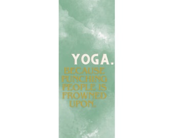 Dai energia alla tua pratica yoga con un tappetino yoga in gomma antiscivolo