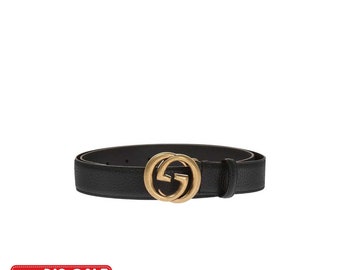 Men's Belt Wide 3cm Black