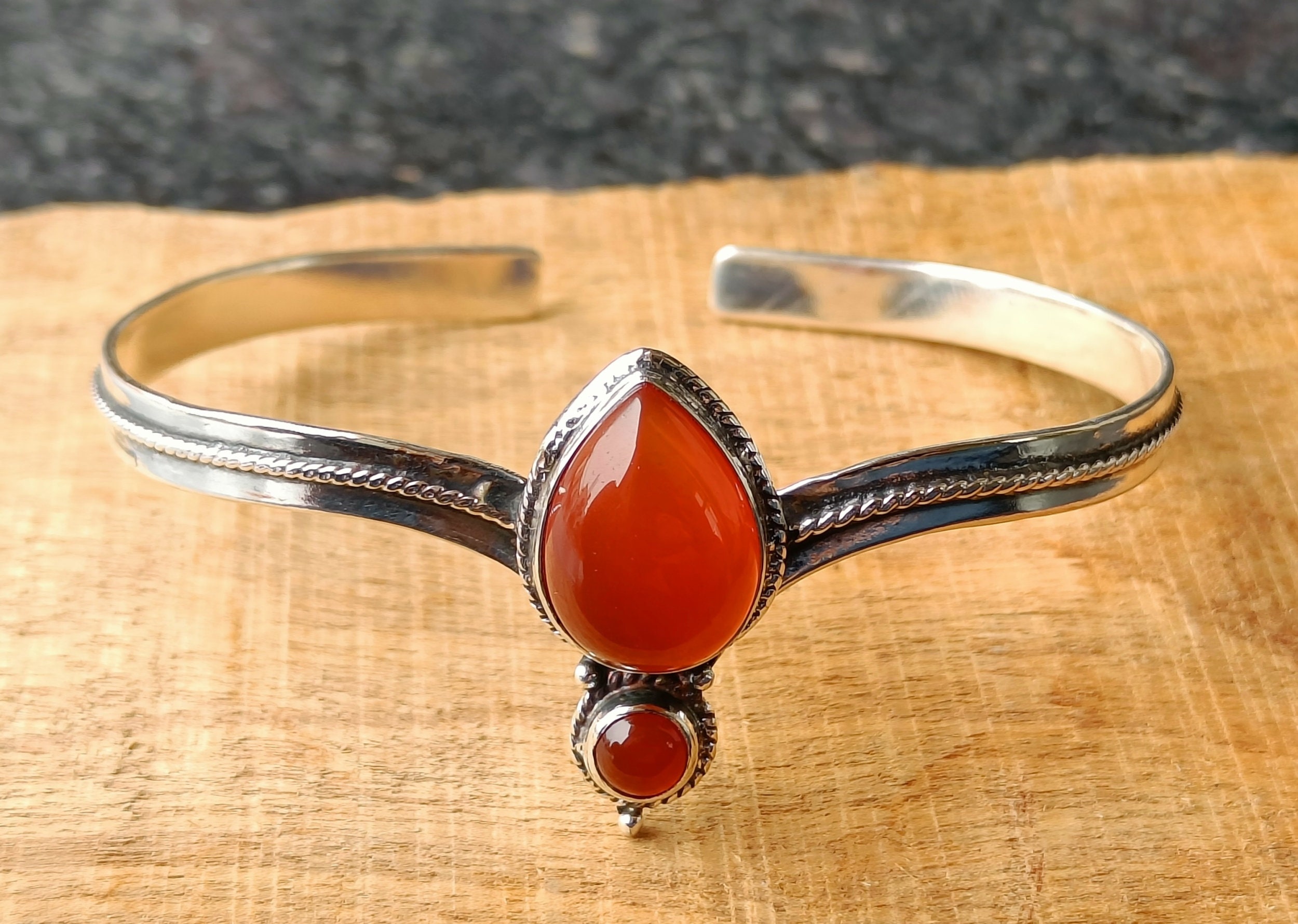Carnelian bangle best sale