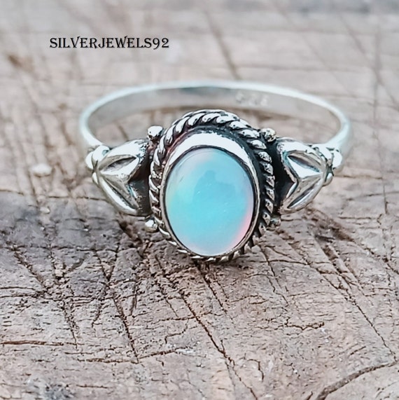 Anillo De Joyería Increíble Hecho A Mano De Plata De Ley 925 Con Piedras Preciosas De Labradorita Compra Barata En