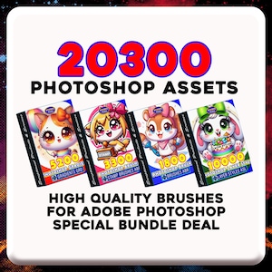 Paquete de recursos de Photoshop: pinceles, degradados, sellos, estilos de capa (dorado, plateado y metálico) - Retouch Beauty