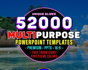 Multipurpose PowerPoint Templates Bundle, Versatile Presentation Slides for Any Project