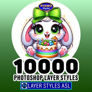 Photoshop Layer Styles Bundle – Gold, Silver, Metallic (ASL)