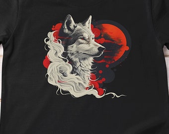 Majestic Wolf T-Shirt: Stylish Animal Spirit Tee