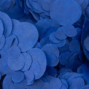 Coriandoli biodegradabili per matrimonio blu navy / Coriandoli di carta blu scuro / Coriandoli di fazzoletti da lancio / Sacchetto da 20 g / 20 manciate