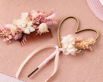 Dried Flower Wand | Rustic Wooden Kids Wedding Wand | Children Flower Girl Bridesmaid Wand | Wedding Flowers