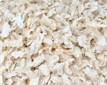 Ivoren bruiloft confetti bloemblaadjes | Ivoor biologisch afbreekbare confetti | Gedroogde bruiloftconfettibloemblaadjes | Confetti gooien | Echte gedroogde bloemblaadjes