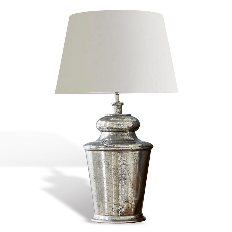 Table lamp Raw nickel Rustic look luxury handcrafted artware image 2