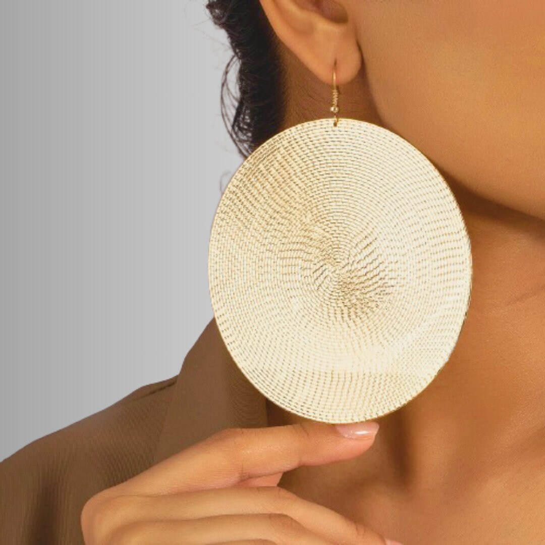 Large boho earrings Clearance