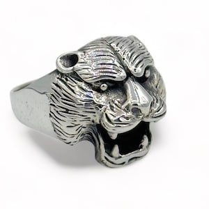 Panther Silver Ring |  Animal Jewelry | Sterling Solid Gift for Animal Lovers