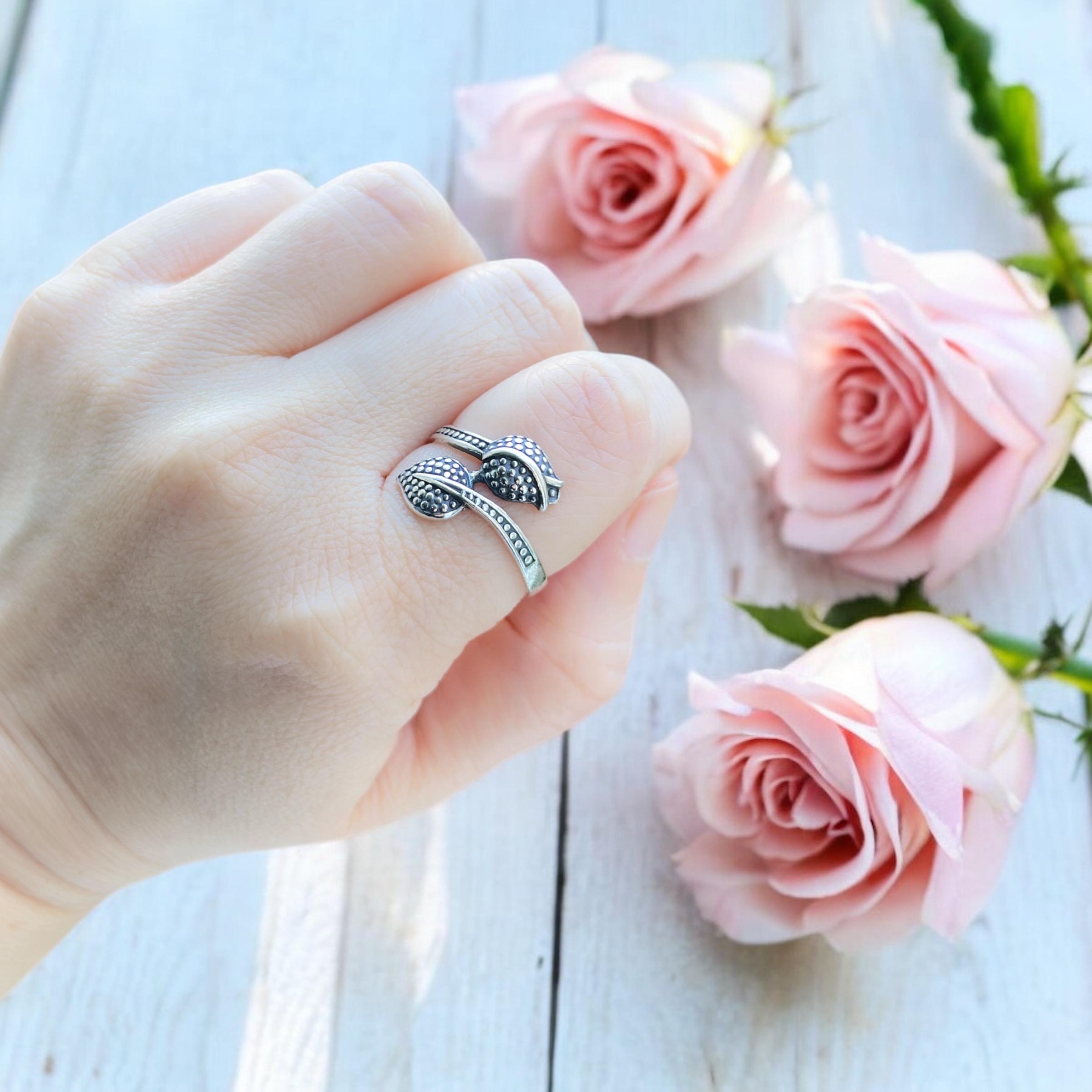 nff☆rose bud ring ROSE Ring No.1 – Emi Conner Jewelry
