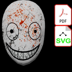 Legion Mask Papercraft PDF/SVG Templates