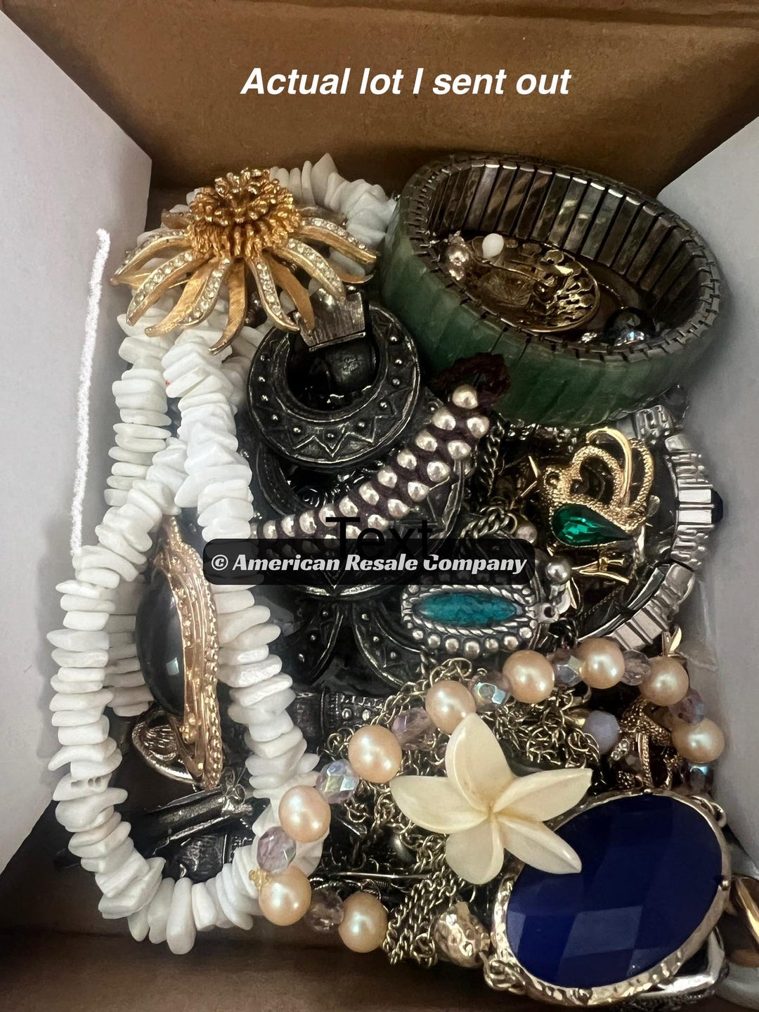 1 Lb Unsorted Vintage to Now Costume Jewelry Craft Mismatched Lot