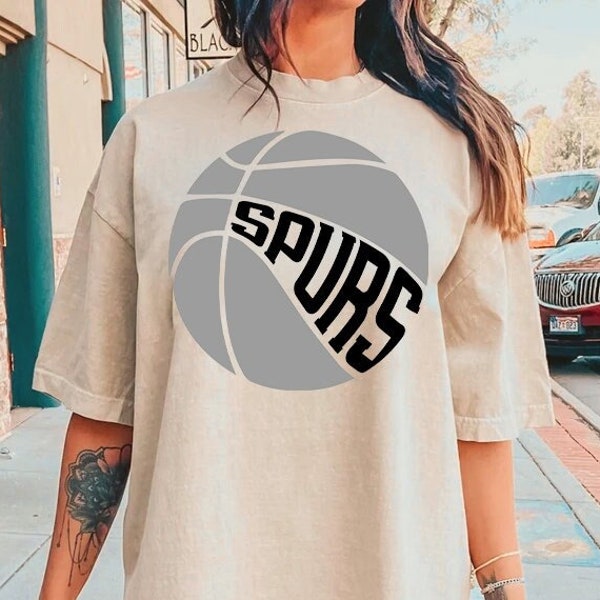 Spurs Basketball Svg,Spurs Mascot Svg,Team Mascot Svg,School Spirit svg,Spurs Sublimation, Layered Svg, Cricut Cut File,