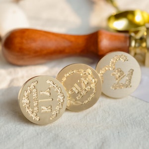 Wedding Personalized Wax Stamps|Any Logo Can Be Customized|Personalized Wax Stamp Kit