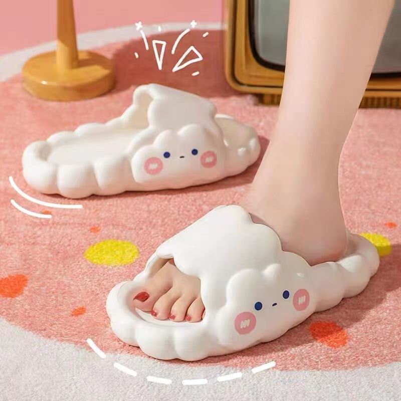 cloud shaped slippers
