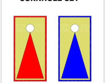 Cornhole Board Plans | DIY Plans | Step-By-Step Plans | Bean Bag Toss Board Plans | PDF Digital Download Plans | Outdoor Game Plans | CH1