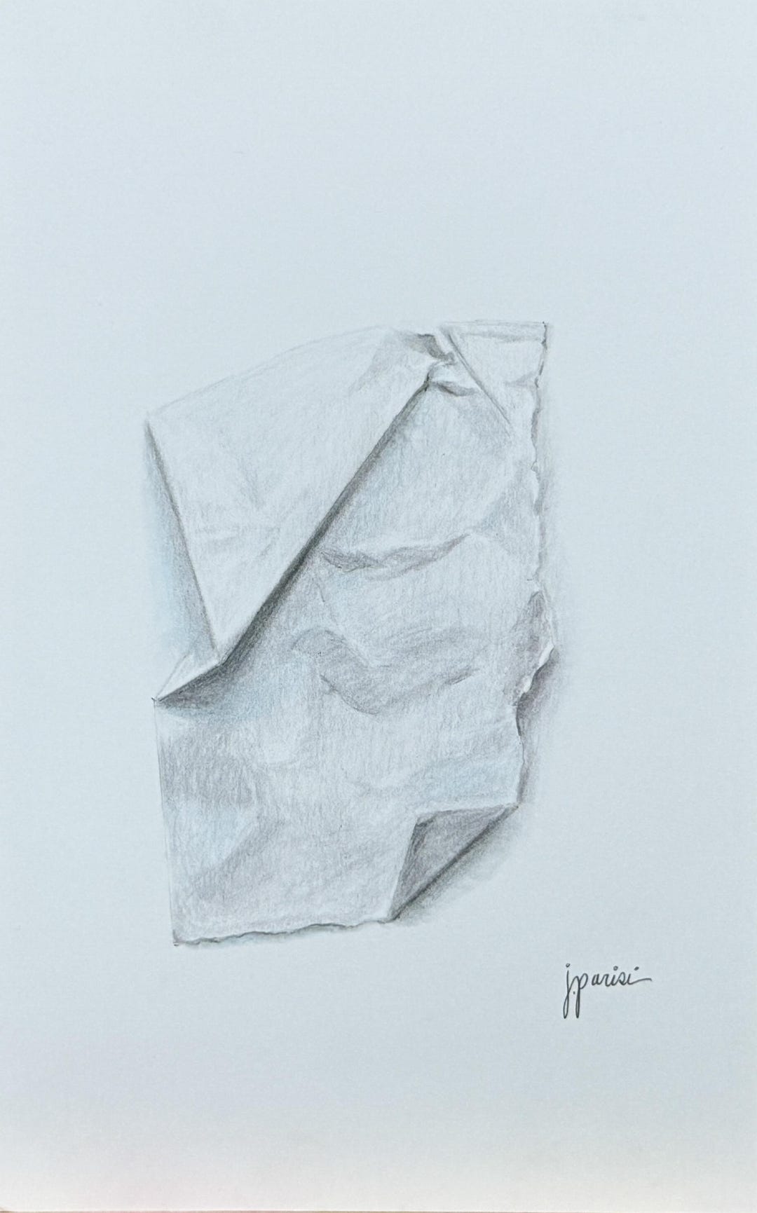 A crushed paper （鉛筆画） 鉛筆画アートプリント（血煙の石川五ェ門）/LUPINTHE ⅢRD 絵画