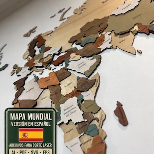 Archivo Mapa Mundi en Español