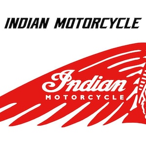 Indian Motorcycle Vector
