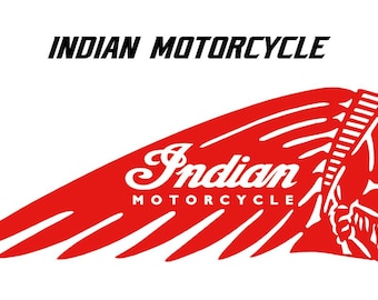 Indian Motorcycle Vector