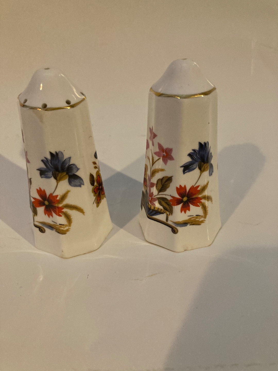 Royal Stafford Bone China. Salt and Pepper Shakers. Etsy