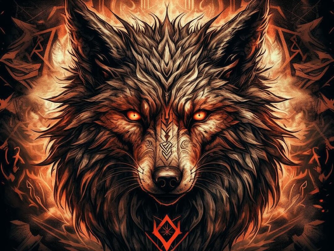 Fire Wolf Ritual Reveal Inner Power Initiation Into a Hunter and ...