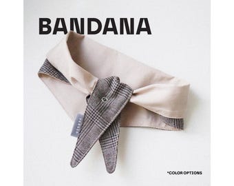 Bandana for dogs - Cotton Linen