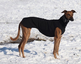 Softshell shirt for greyhound, whippet, galgo, saluki, lurcher, italian greyhound, dog