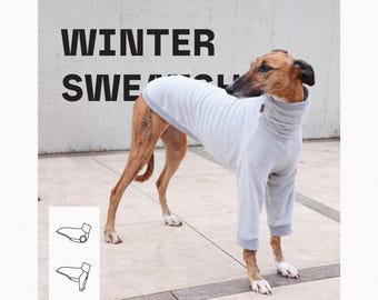 Winter sweatshirt Cotton "Sherpa": Greyhound Clothes, 100% Cotton