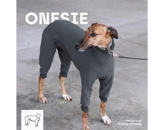 Tutina in cotone per levriero: pigiama per Whippet, Galgo e levriero italiano