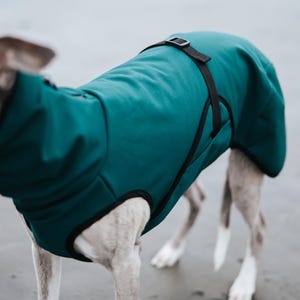 Cappotto softshell con APERTURA COLLO per levrieri - Antivento immagine 5