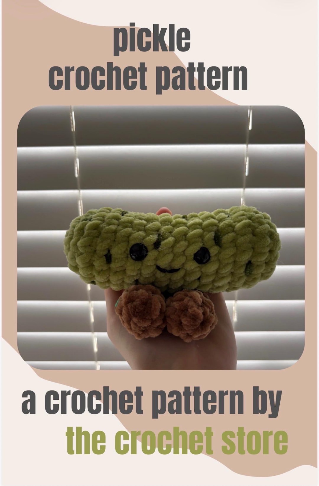 Real Pickles Pattern Crochet Pickle Pattern | PDF Download - Etsy