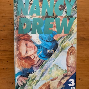 Nancy Drew 3 stories-in-1 book, classic children's mystery stories